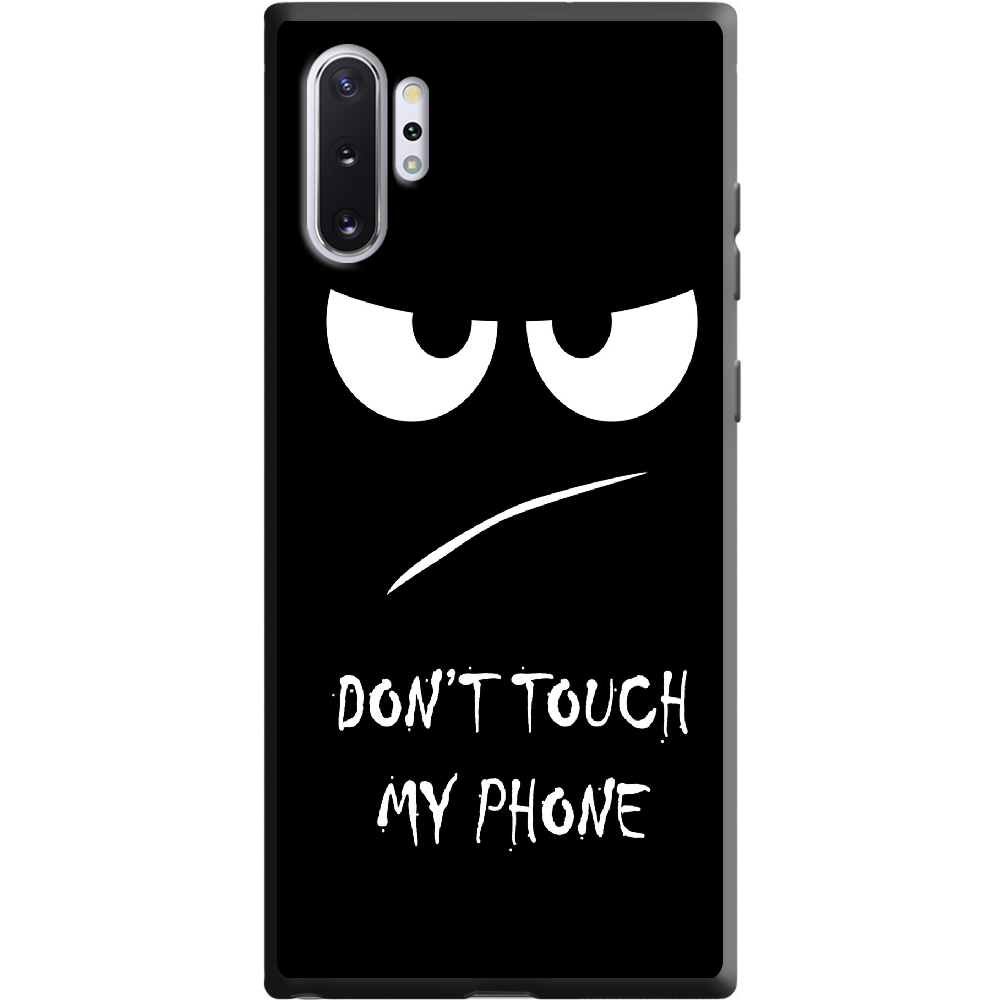 Чехол Boxface Samsung N975 Galaxy Note 10 Plus Don't Touch my Phone Черный силикон (37686-up535-38700)