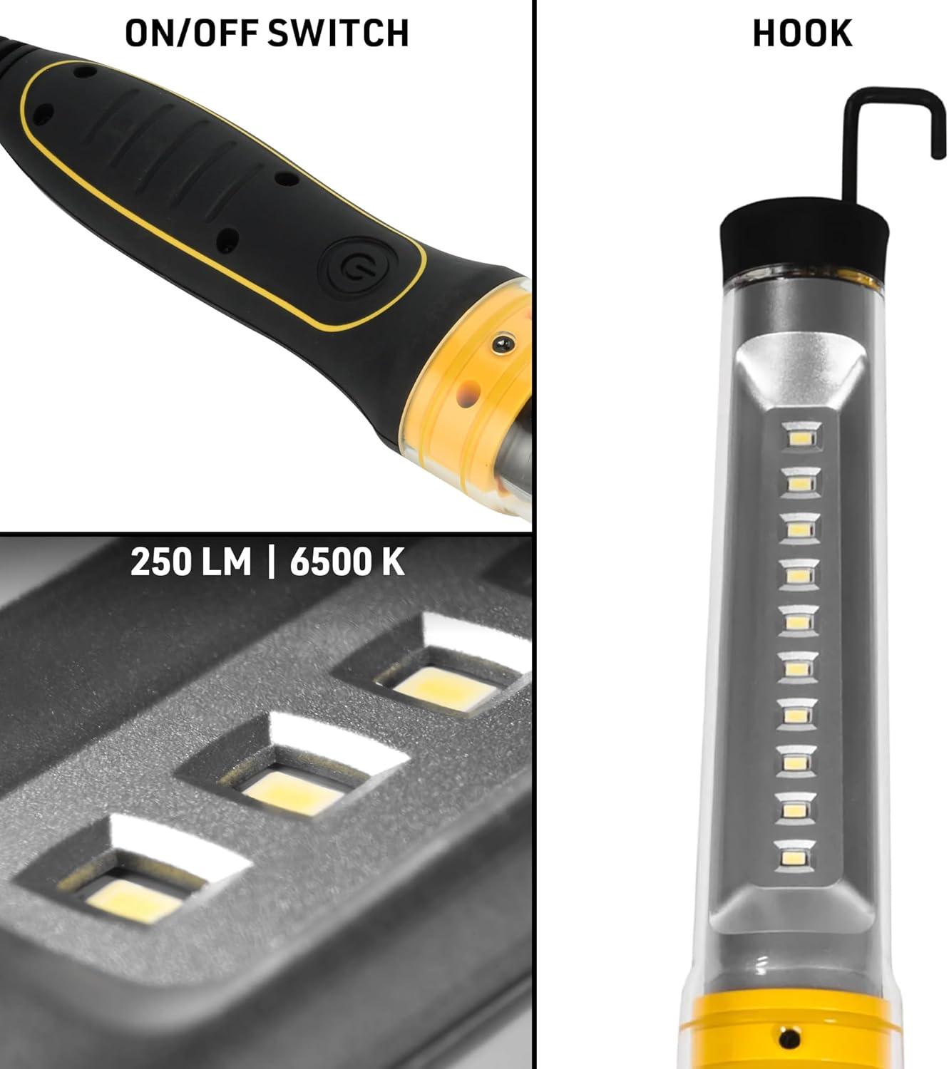 Лампа робоча Electraline LED 250 Лм 5 м IP44 - фото 4