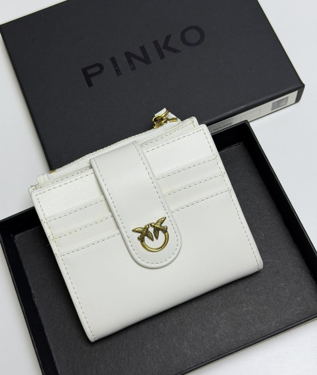 Гаманець жіночий Pinko Taylor Card Holder White (Z14Q) (014767)
