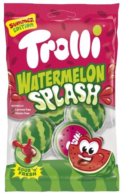 Конфеты желейные Trolli Watermelon Splash 75 г (2217590236)