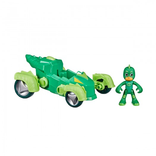 Іграшка PJ Masks Герої в масках Gekko Deluxe Vehicle Preschool Toy Gekko-Mobile Car with 2 Wheel Modes and Gekko Action (2790917385)