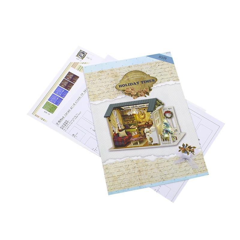 Конструктор-Румбокс DIY Cute Room 8009-A 3D Будинок ляльок Час відпочинку (28953161) - фото 6 Конструктор-Румбокс DIY Cute Room 8009-A 3D Будинок ляльок Час відпочинку (28953161) - фото 6