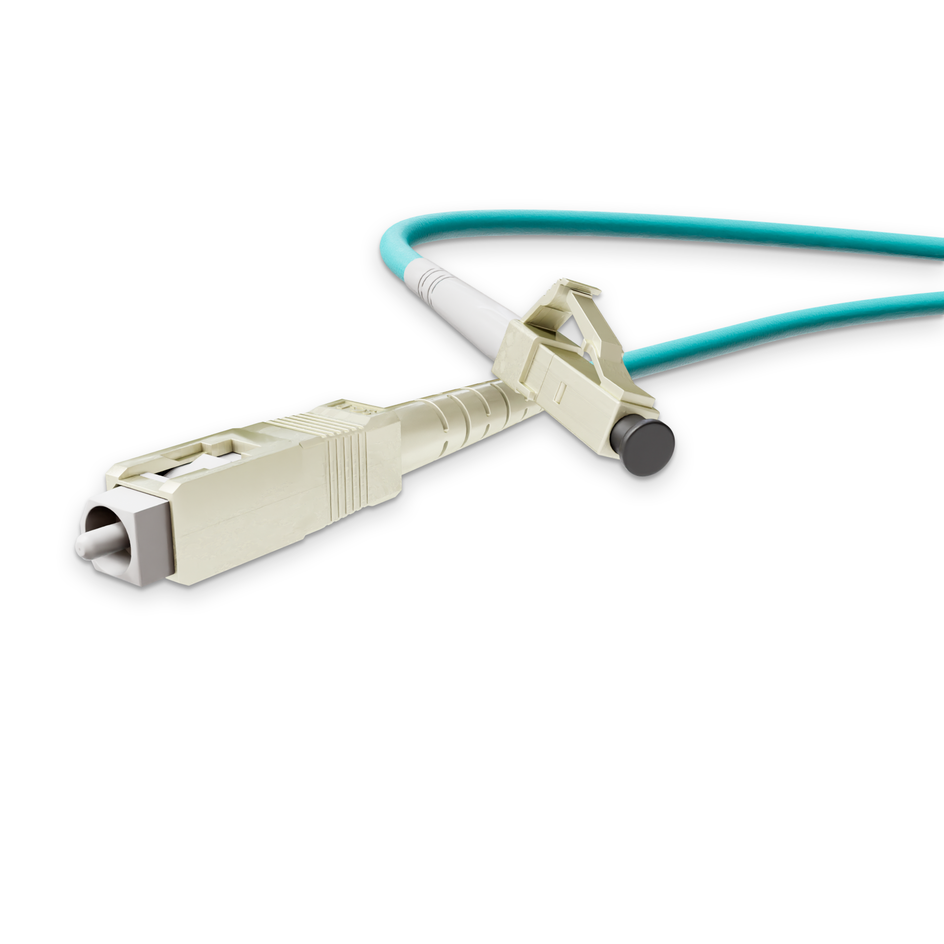 Патч-корд оптический Simplex NanoConnect SC/UPC-LC/UPC LSZH Multimode OM3 MM 2 мм 15 м Бирюзовый (13306) - фото 3 Патч-корд оптический Simplex NanoConnect SC/UPC-LC/UPC LSZH Multimode OM3 MM 2 мм 15 м Бирюзовый (13306) - фото 3