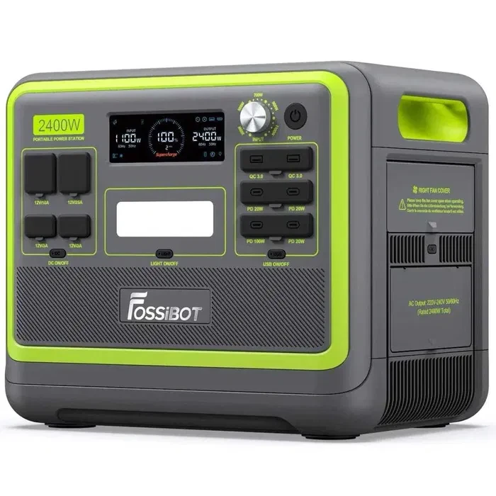 Зарядная станция Fossibot F2400 UPS 2400W 2048Wh Green