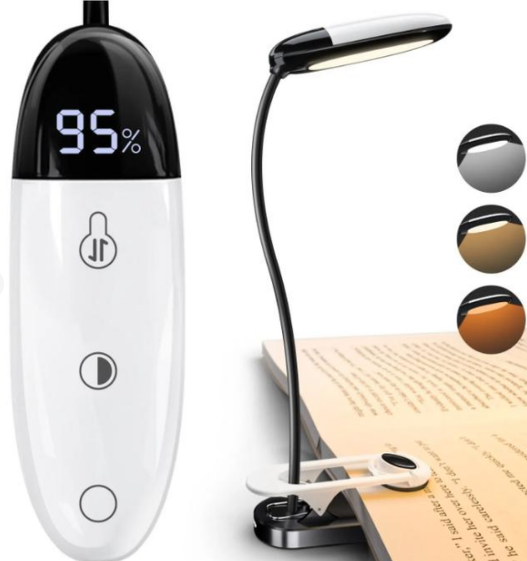 Лампа акумуляторна для читання 3 режими/5 рівнів освітлення (03738СК) - фото 2 Лампа акумуляторна для читання 3 режими/5 рівнів освітлення (03738СК) - фото 2