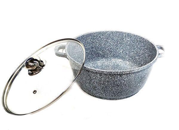 Каструля з кришкою 3,2 л Сірий (BN-316)