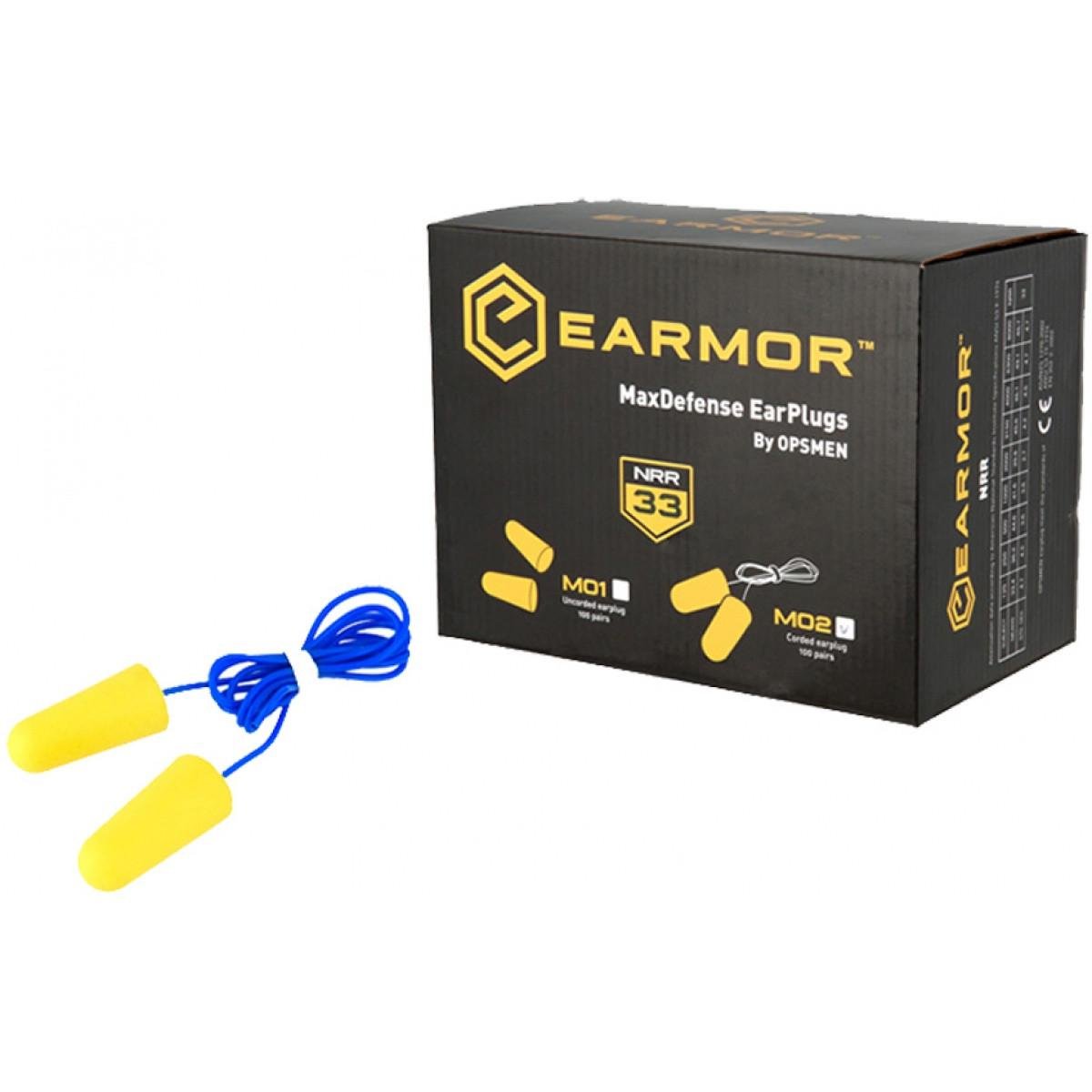 Беруші EARMOR силіконові NRR28 100 пар