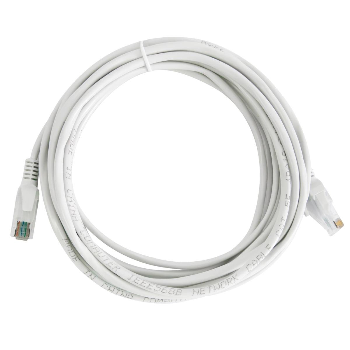 Кабель для інтернету патч корд Cat 5E HX 4,5 м Білий (1009902-White) - фото 1