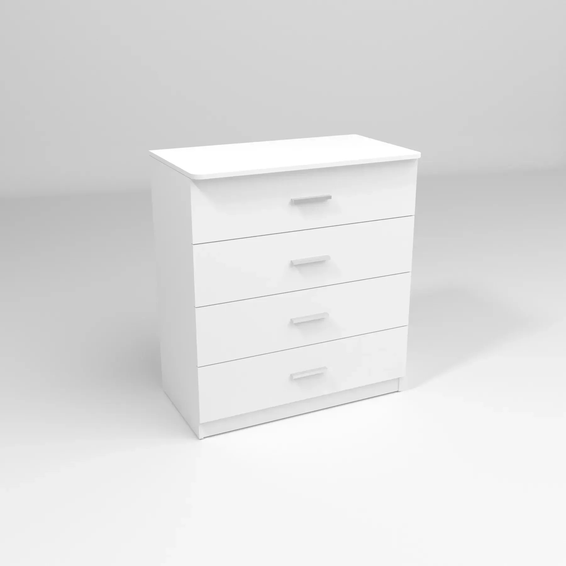 Комод Kontinent Сабріна №1 90х50х100 см Білий (51951988) - фото 1 Комод Kontinent Сабріна №1 90х50х100 см Білий (51951988) - фото 1