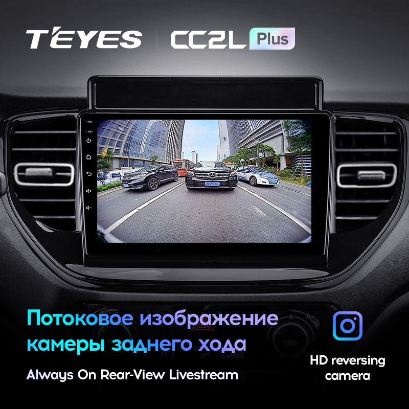 Автомагнитола штатная Teyes CC2L Plus для Hyundai Solaris 2 2020-2021 Android 2/32 Гб (1632394957) - фото 5