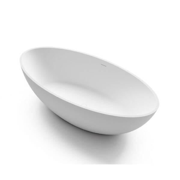 Ванна зі штучного каменю Devit Art 18080130UM 180x85 см Білий матовий