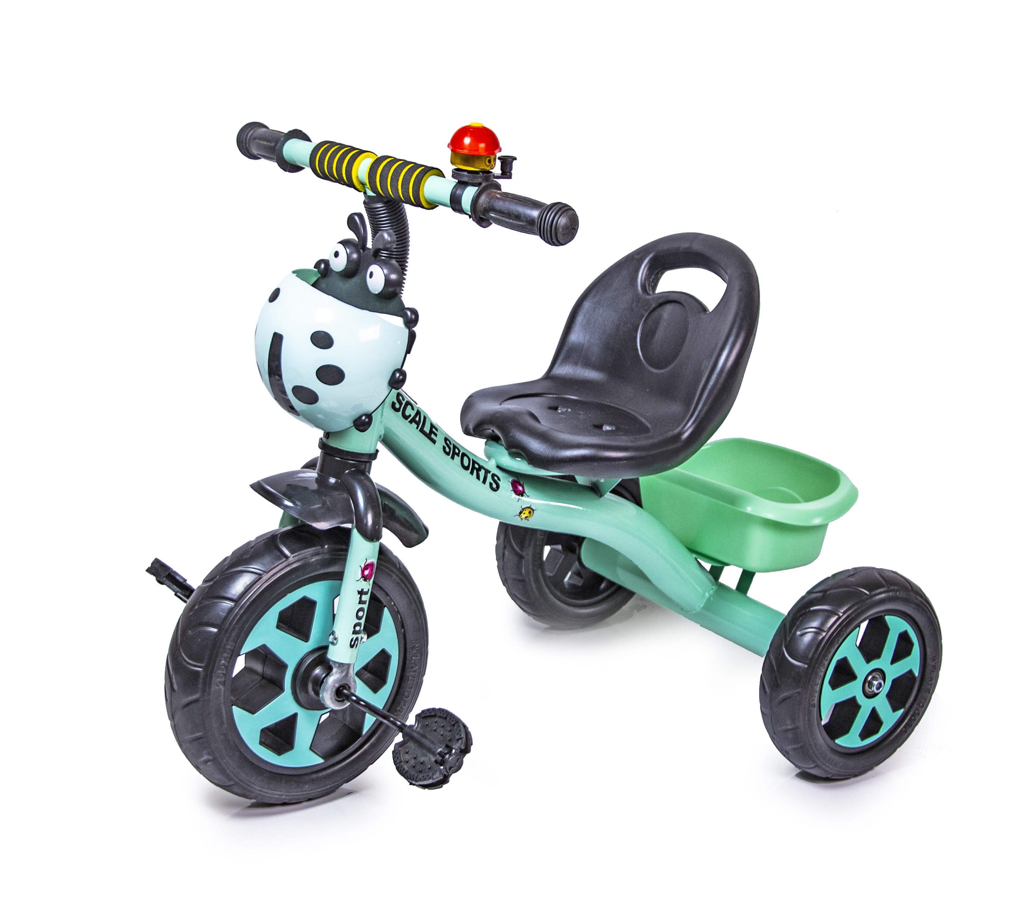 Велосипед дитячий триколісний Scale Sport Turquoise (1098643441)