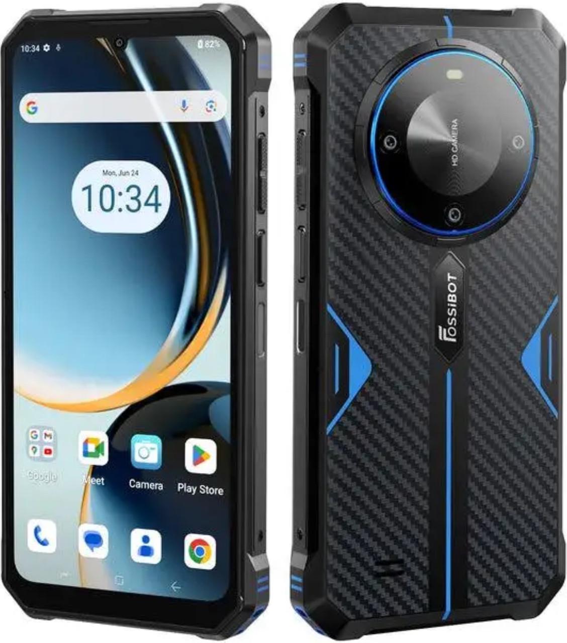 Смартфон FOSSIBOT F105 4/64 Гб Global Version Blue - фото 2 Смартфон FOSSIBOT F105 4/64 Гб Global Version Blue - фото 2