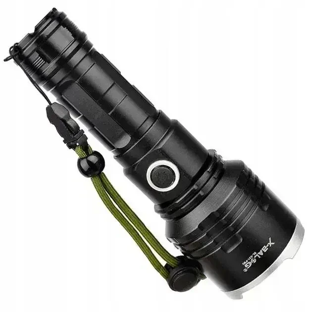 Ліхтар ручний X-balog BL-531 зі світлодіодом P90 та акумулятором 26650 (8134)