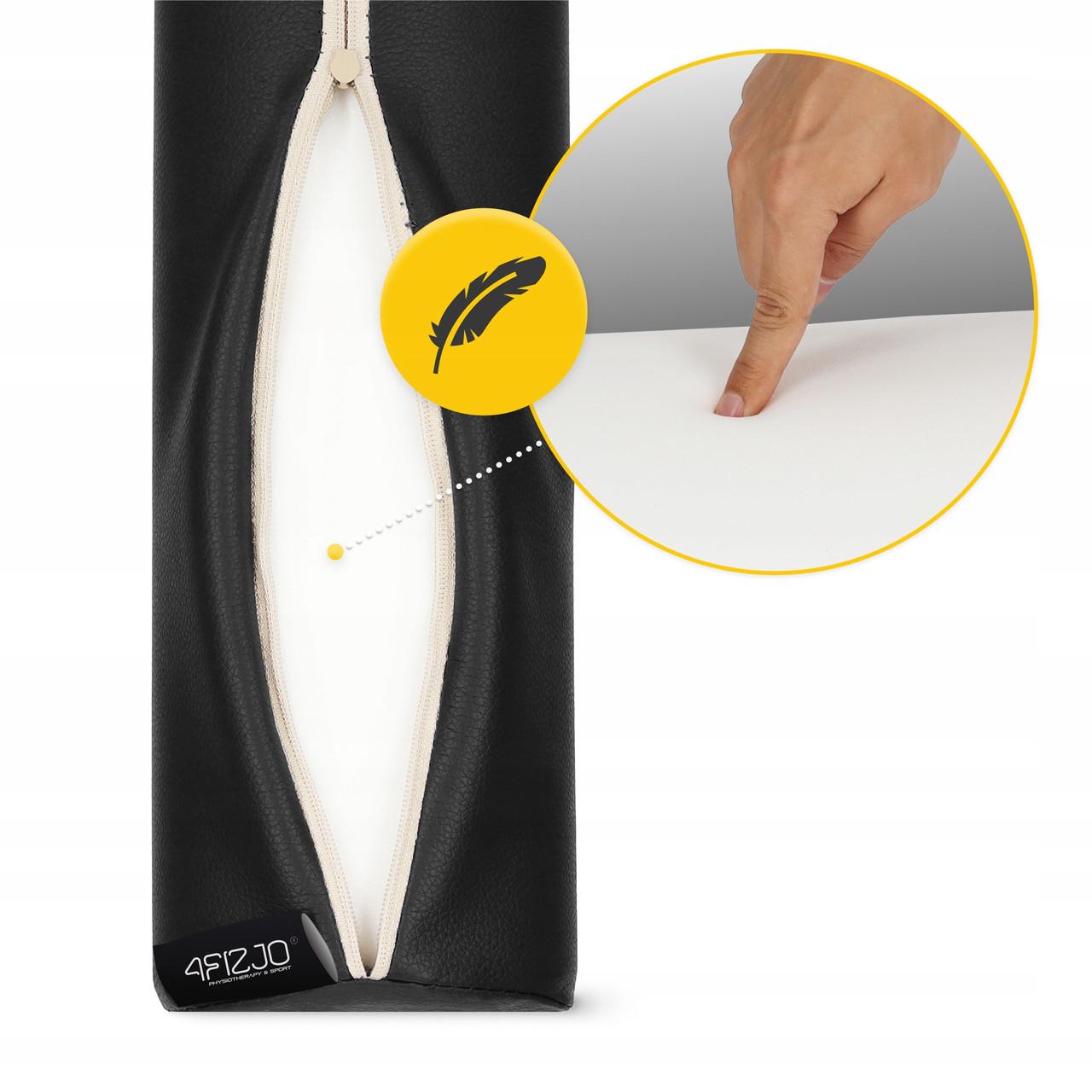 Массажный валик 4fizjo 30x10 см Black (P-5905973403009) - фото 6 Массажный валик 4fizjo 30x10 см Black (P-5905973403009) - фото 6