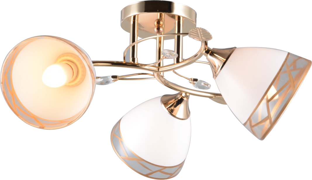 Люстра потолочная Sirius на 3 плафона (1935626/3)