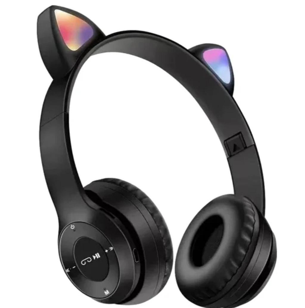 Наушники детские с голосовым управлением Bluetooth с кошачьими ушами Наушники детские с голосовым управлением Bluetooth с кошачьими ушами