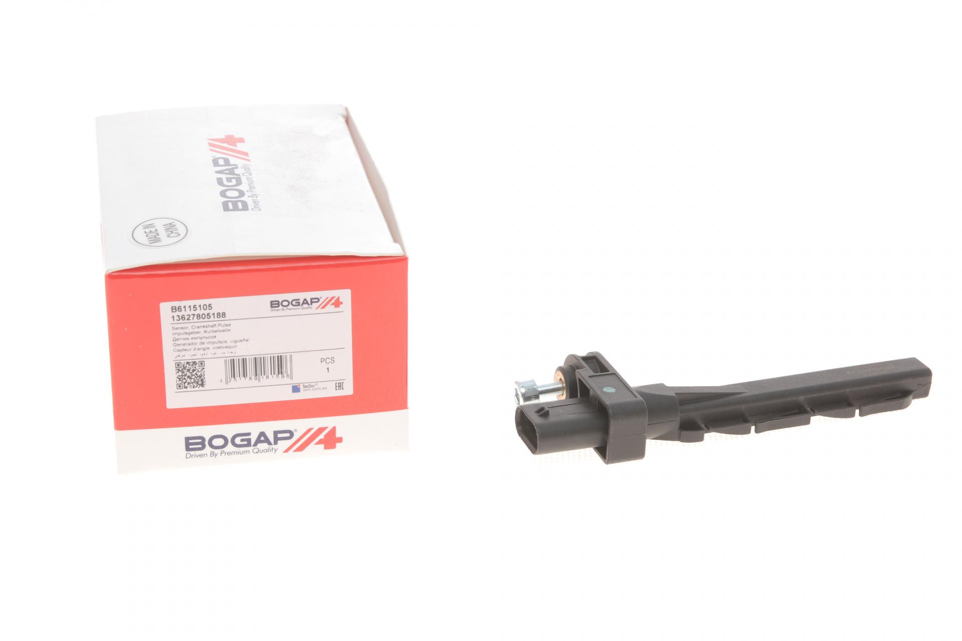Датчик BOGAP положення колінвала BMW 1/2/3/4/5/X1/X3/X4/X5 N47/N57 2,5/3,0 05 (B6115105)
