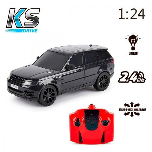 Автомобіль KS Drive Land Range Rover Sport 1:24 2.4Ghz з р/к Чорний (124GRRB-ks) - фото 7