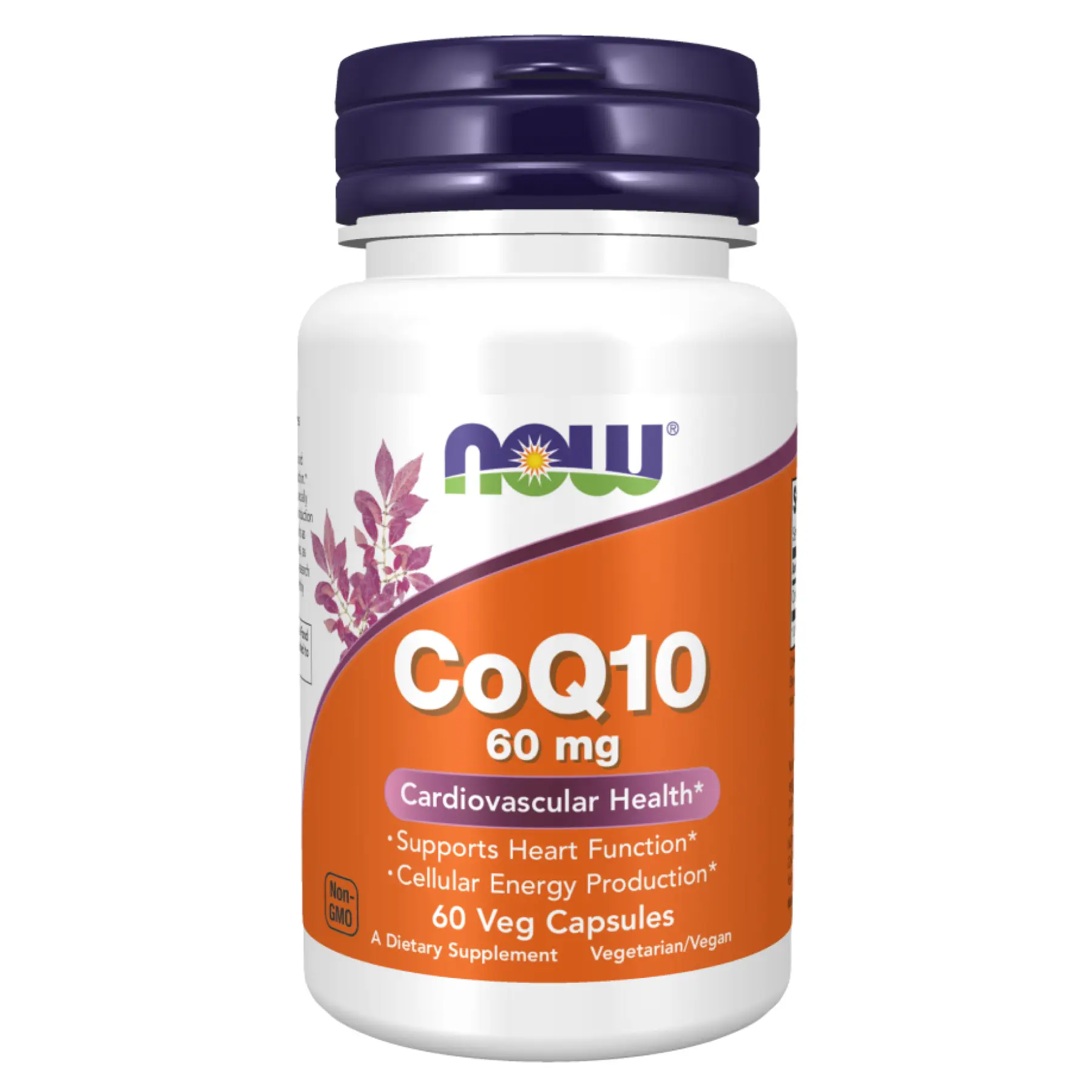 Добавка Коэнзим Now CoQ10 60 mg 60 vcaps