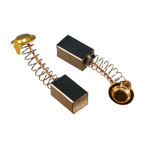 Щетки угольные графитные пяток 9,5 мм 10 шт. 12,5x7,5x6,5 мм Black (813691) Щетки угольные графитные пяток 9,5 мм 10 шт. 12,5x7,5x6,5 мм Black (813691)