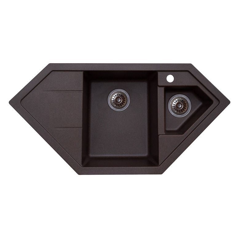 Мойка кухонная Platinum Pandora 9950S Шоколад (353291)