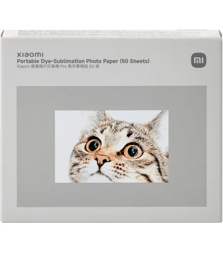 Фотопапір Mijia Portable Dye-Sublimation Photo Paper 50 Sheets BHR082OGL