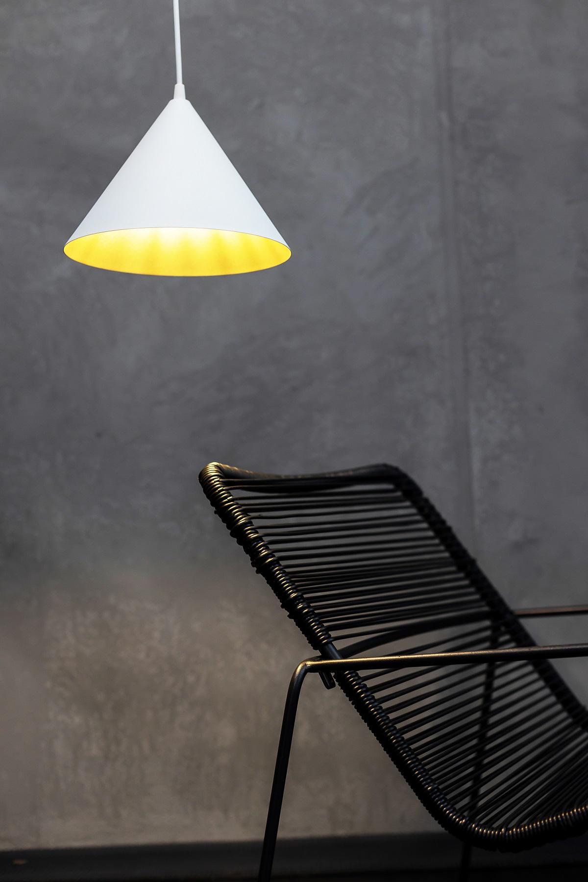 Люстра подвесная Mont P250 White/Gold - фото 2