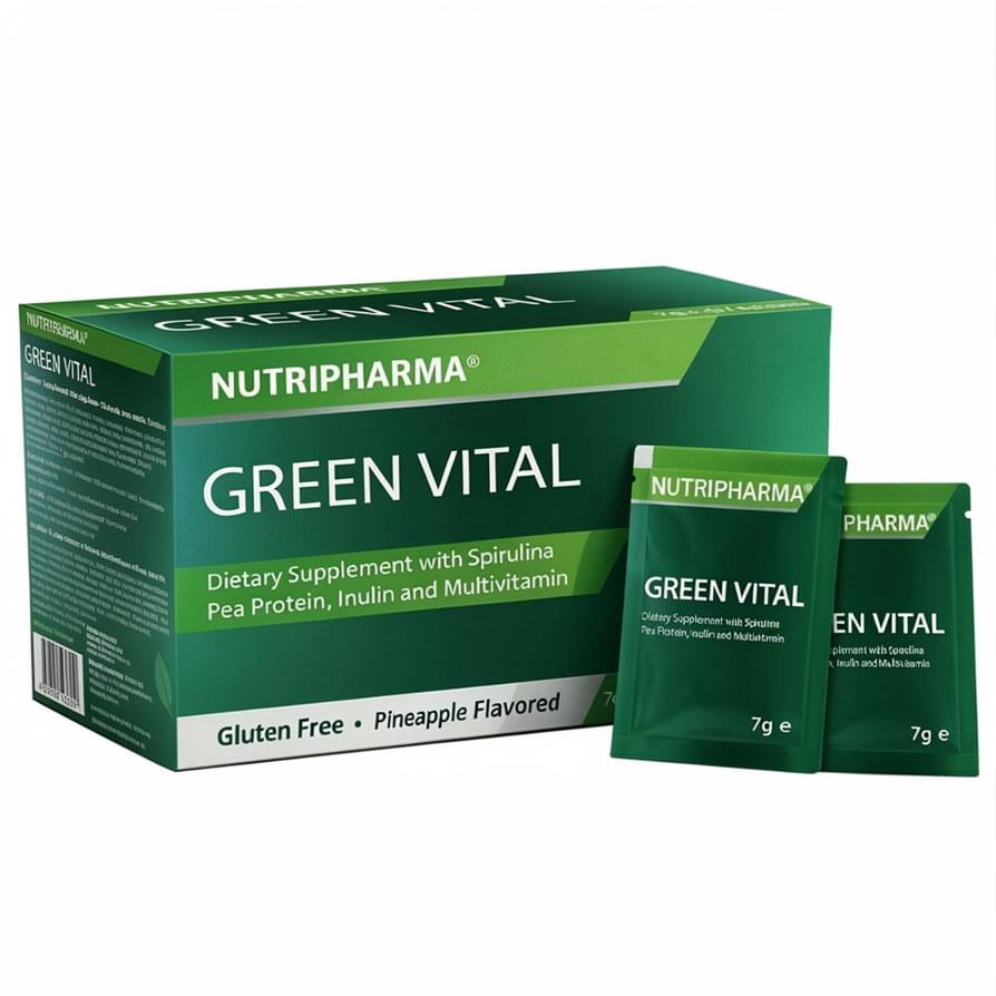Диетическая добавка Суперфуды Green Vital 30 саше х 7 г (37689387)