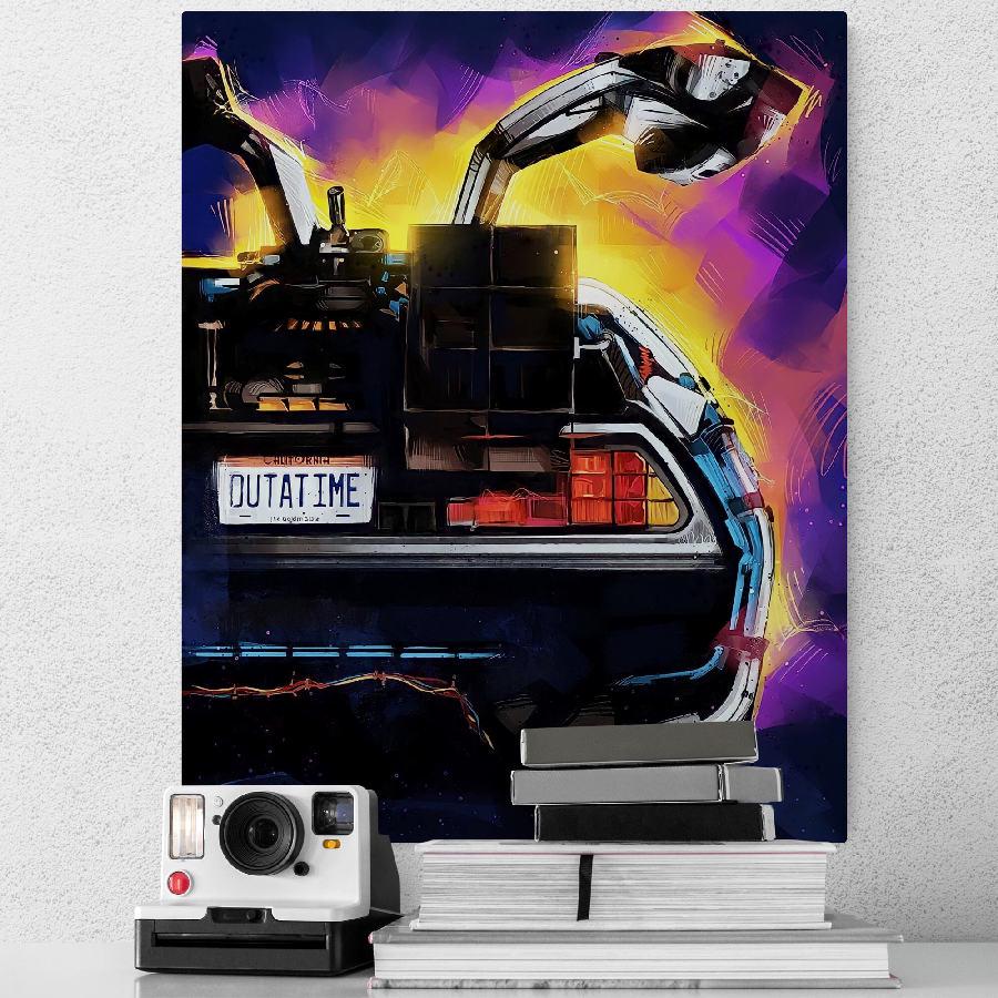 Картина на холсте ДеЛориан HolstPrint 60х90 см