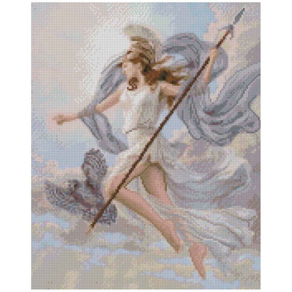 Алмазная мозаика Strateg FA0035 Богиня Миневра 40х50 см