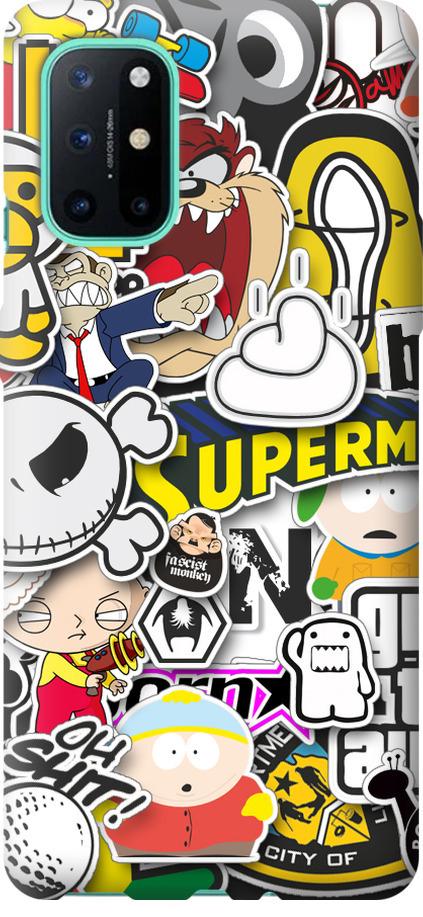 Чехол на OnePlus 8T Popular logos (4023u-2113-42517) Чехол на OnePlus 8T Popular logos (4023u-2113-42517)