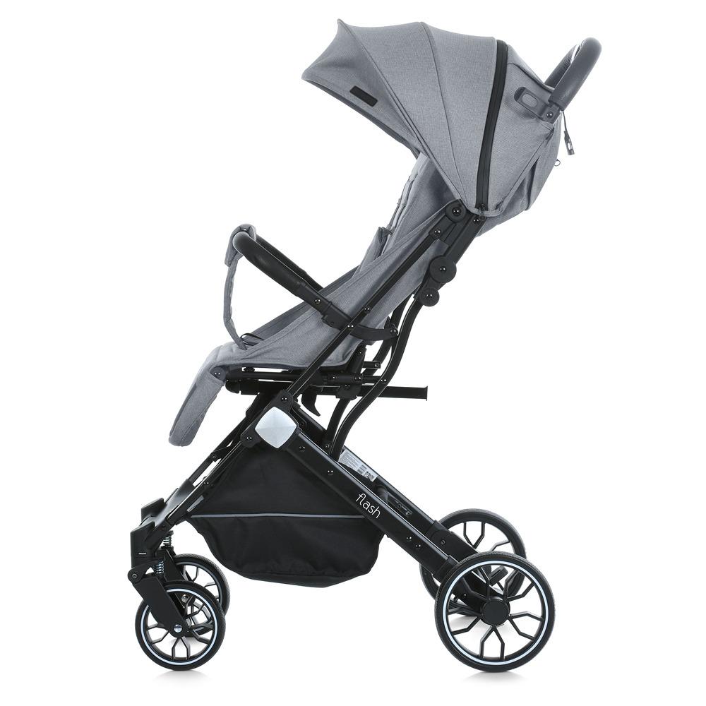 Коляска дитяча прогулянкова Bambi Silver Gray (M 5727-1 ) - фото 7