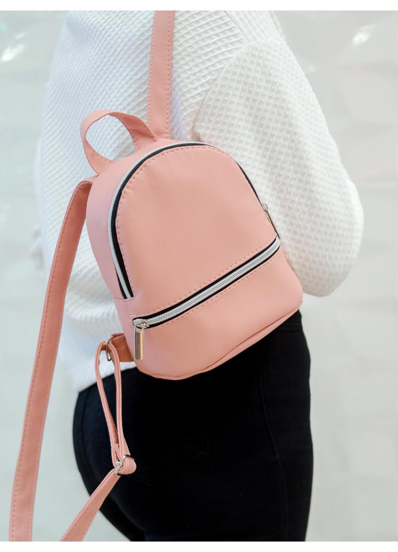 Женский маленький рюкзак Sambag Mane SSSP Пудра (17114006)