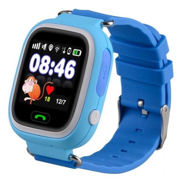 Смарт-часы детские Smart Baby watch Q90 GPS Голубой