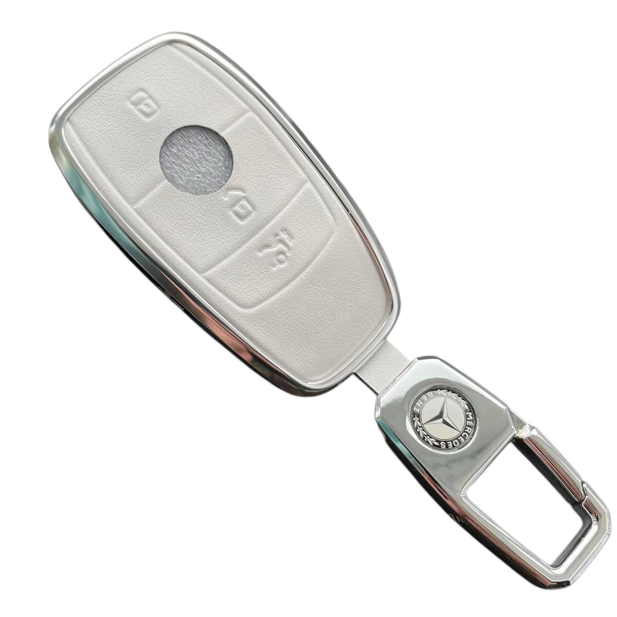Чехол для ключа алюминиевый Mercedes (mr4alw)
