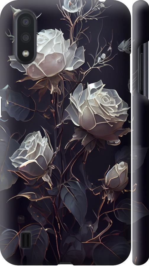 Чехол на Samsung Galaxy A01 A015F Розы 2 (5550m-1842-42517)