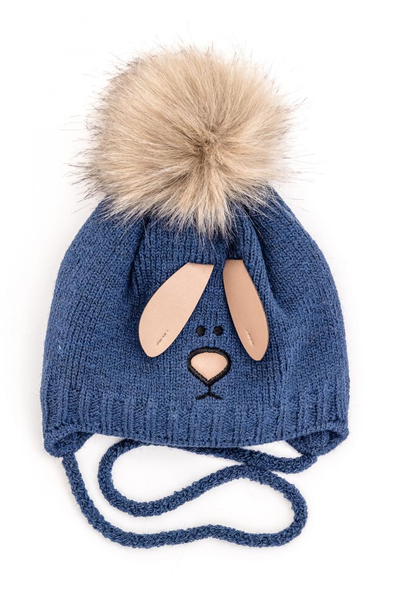 Шапка детская зимняя Alex Бруно 38-42 см Бирюзовый