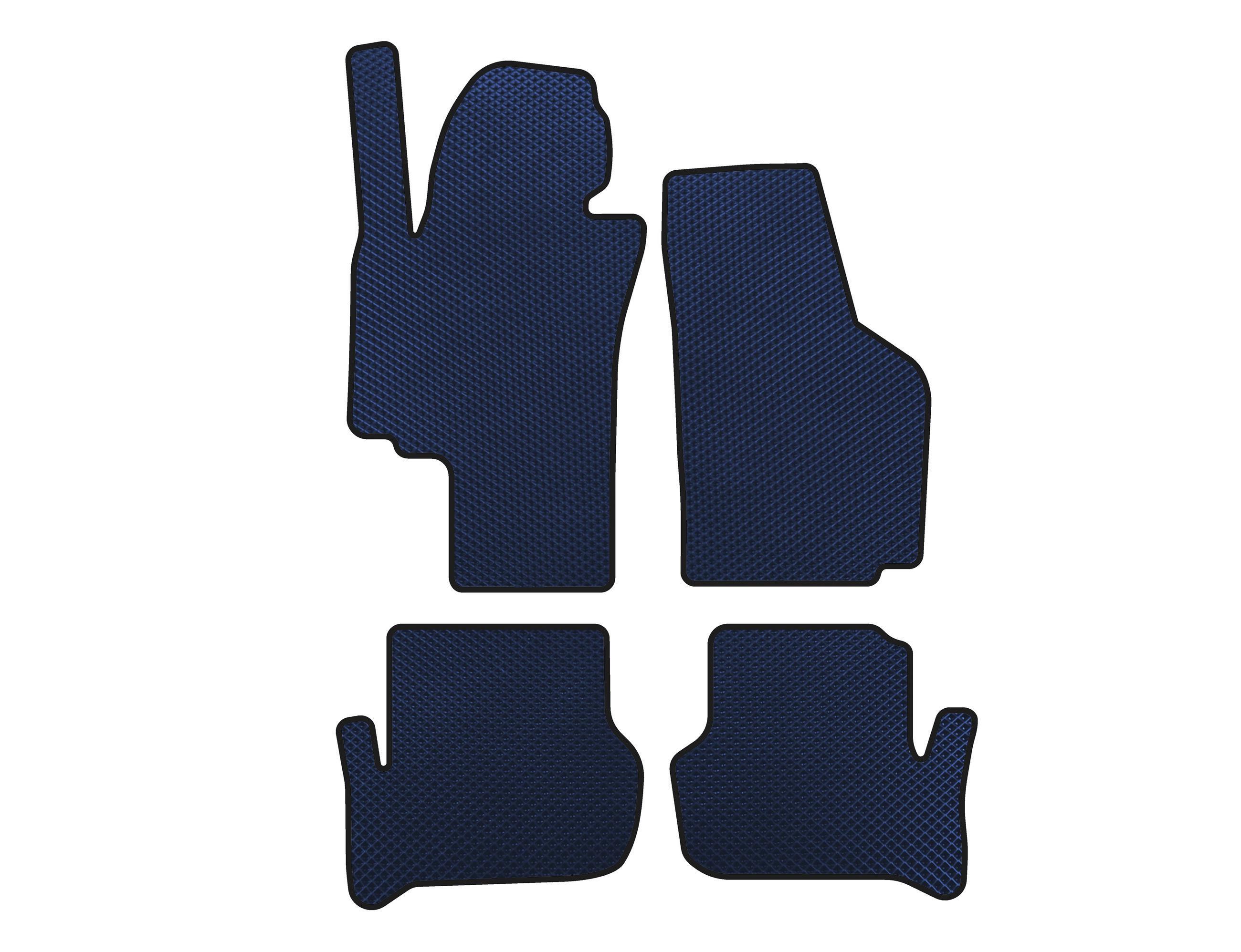 Килимки Digital Designs EVA етилвінілацетат для Seat Toledo 2005-2012 рр. Синій