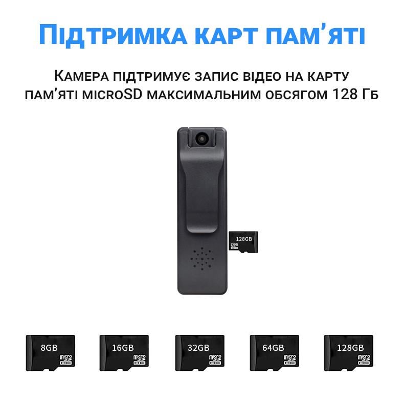 WiFi мини боди камера ZTour RD03 с поворотным объективом и ночным видением 1080 P - фото 9 WiFi мини боди камера ZTour RD03 с поворотным объективом и ночным видением 1080 P - фото 9