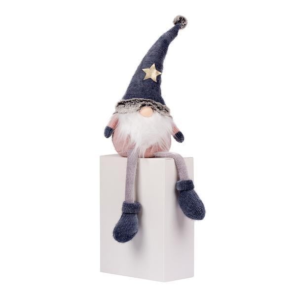 М'яка іграшка новорічна Novogod'ko Гном з зіркою 59 см LED (973727)