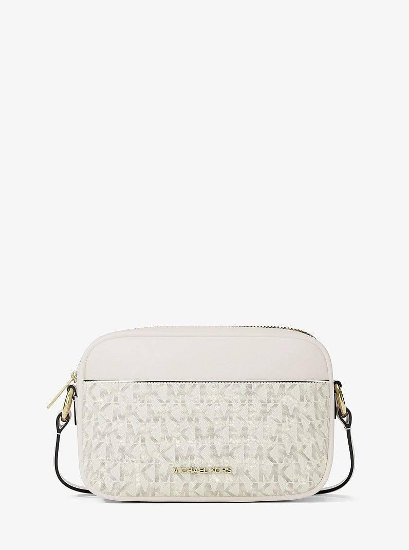 Женская сумка Michael Kors Jet Set Small Signature Logo Camera Crossbody Молочный (38427332) Женская сумка Michael Kors Jet Set Small Signature Logo Camera Crossbody Молочный (38427332)