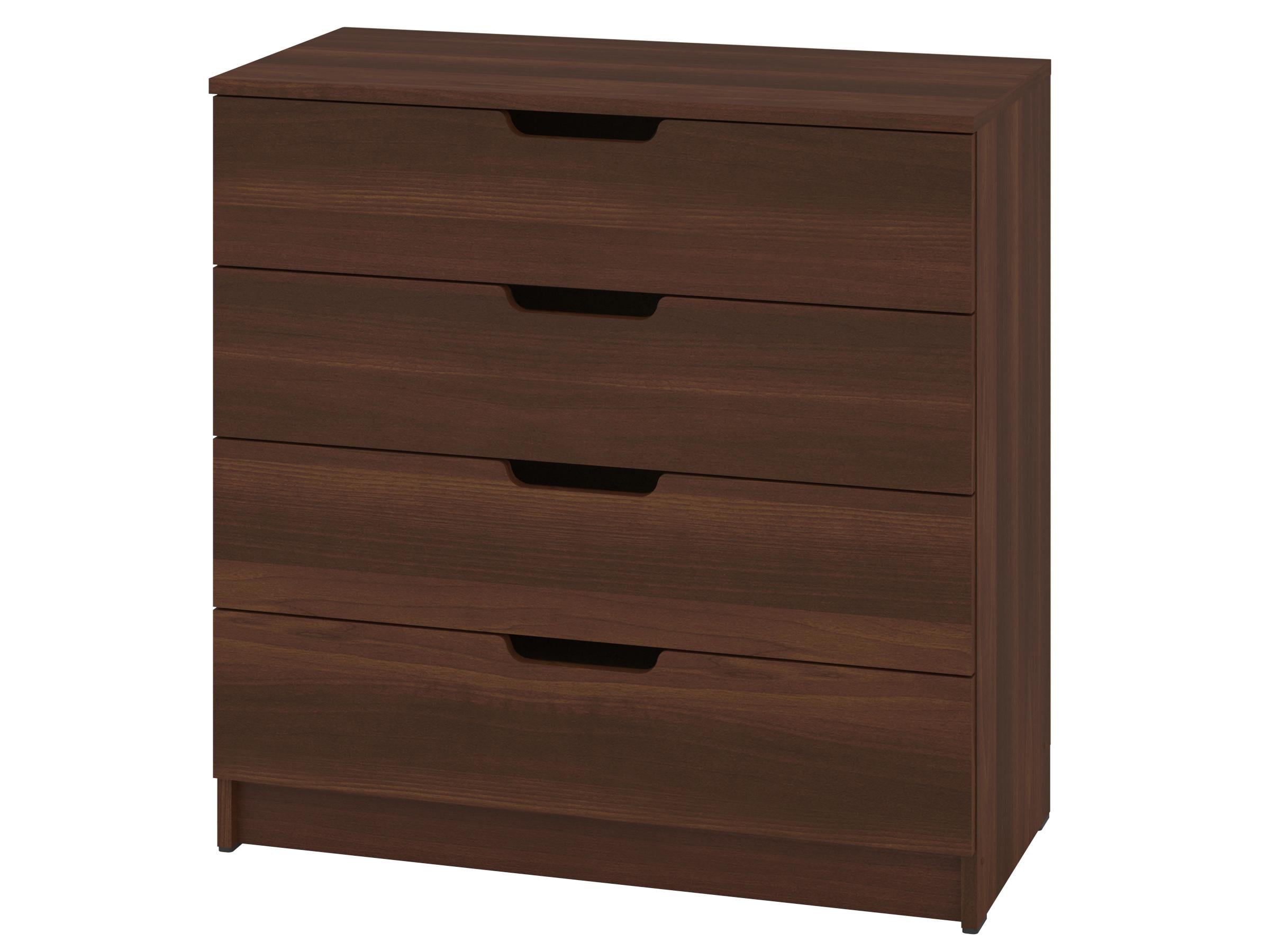 Комод с ящиками PEHOTIN ЭКО К-4 ДСП 80х38х80 см Орех (PN-100551) Комод с ящиками PEHOTIN ЭКО К-4 ДСП 80х38х80 см Орех (PN-100551)