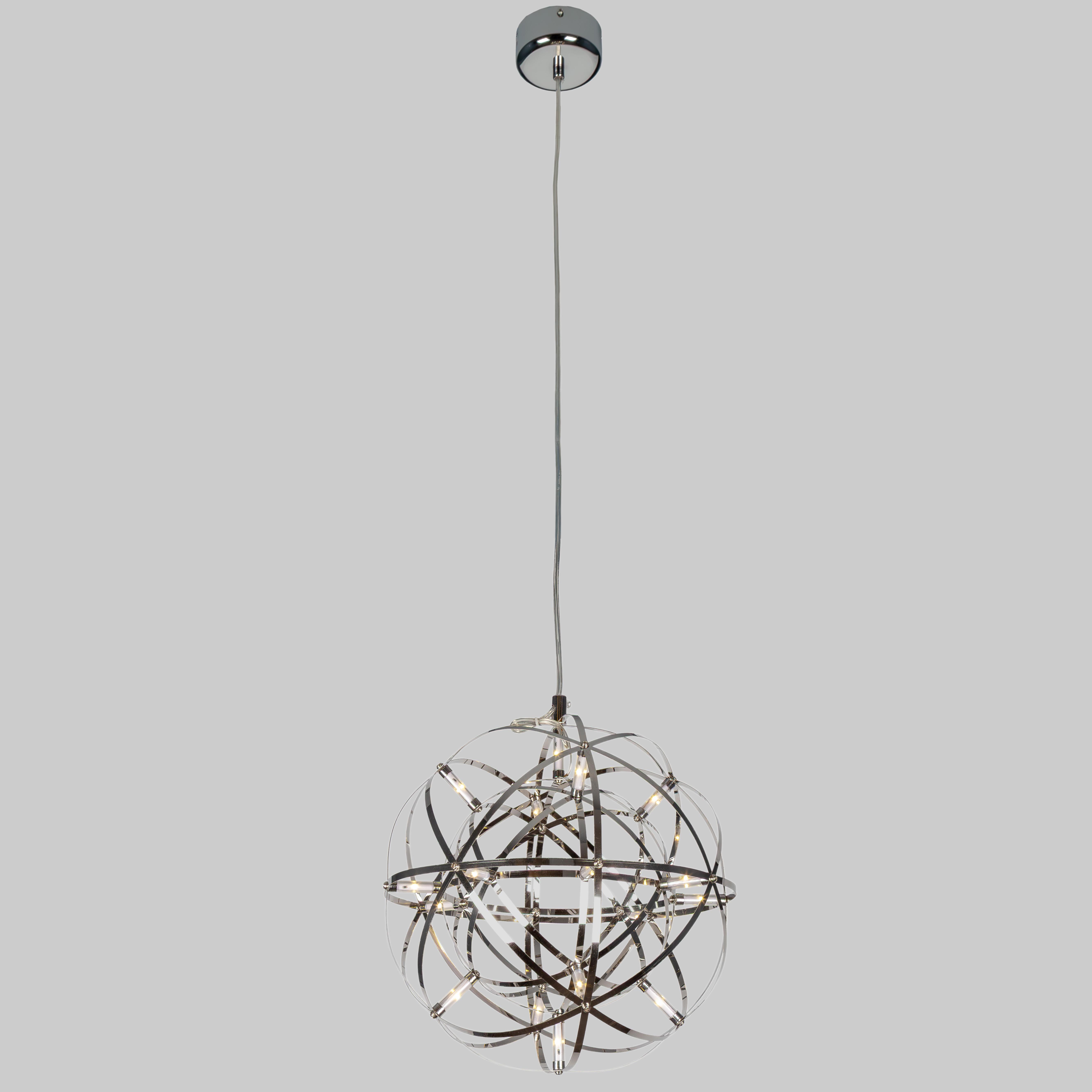 Люстра дизайнерская Sparkle 5W 30 см Серебряный (92-D1152-18 (300))