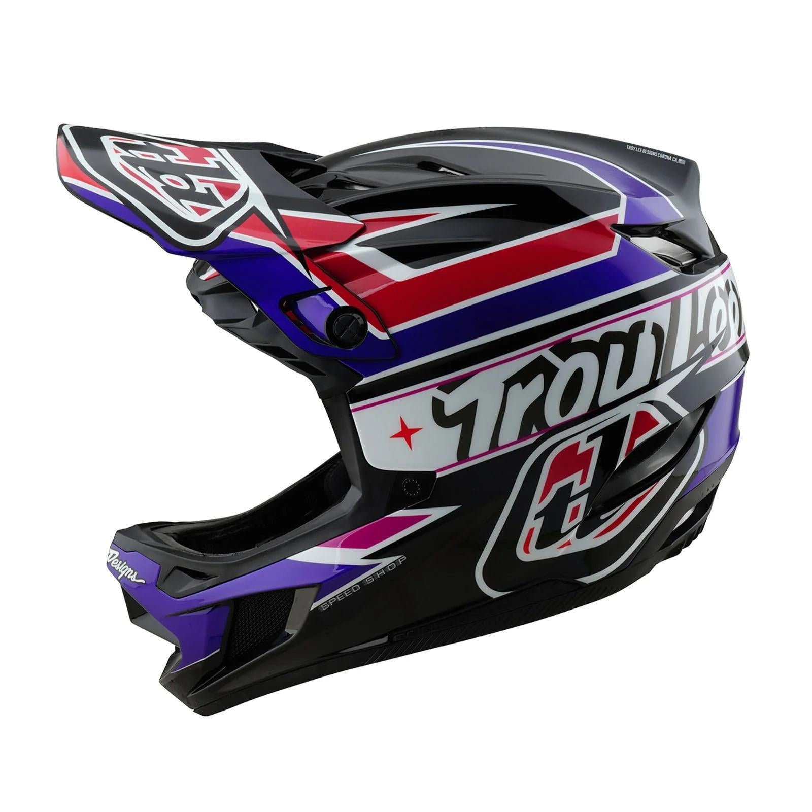 Велошлем TLD D4 POLYACRYLITE HELMET LINEAR M Black (174226003)