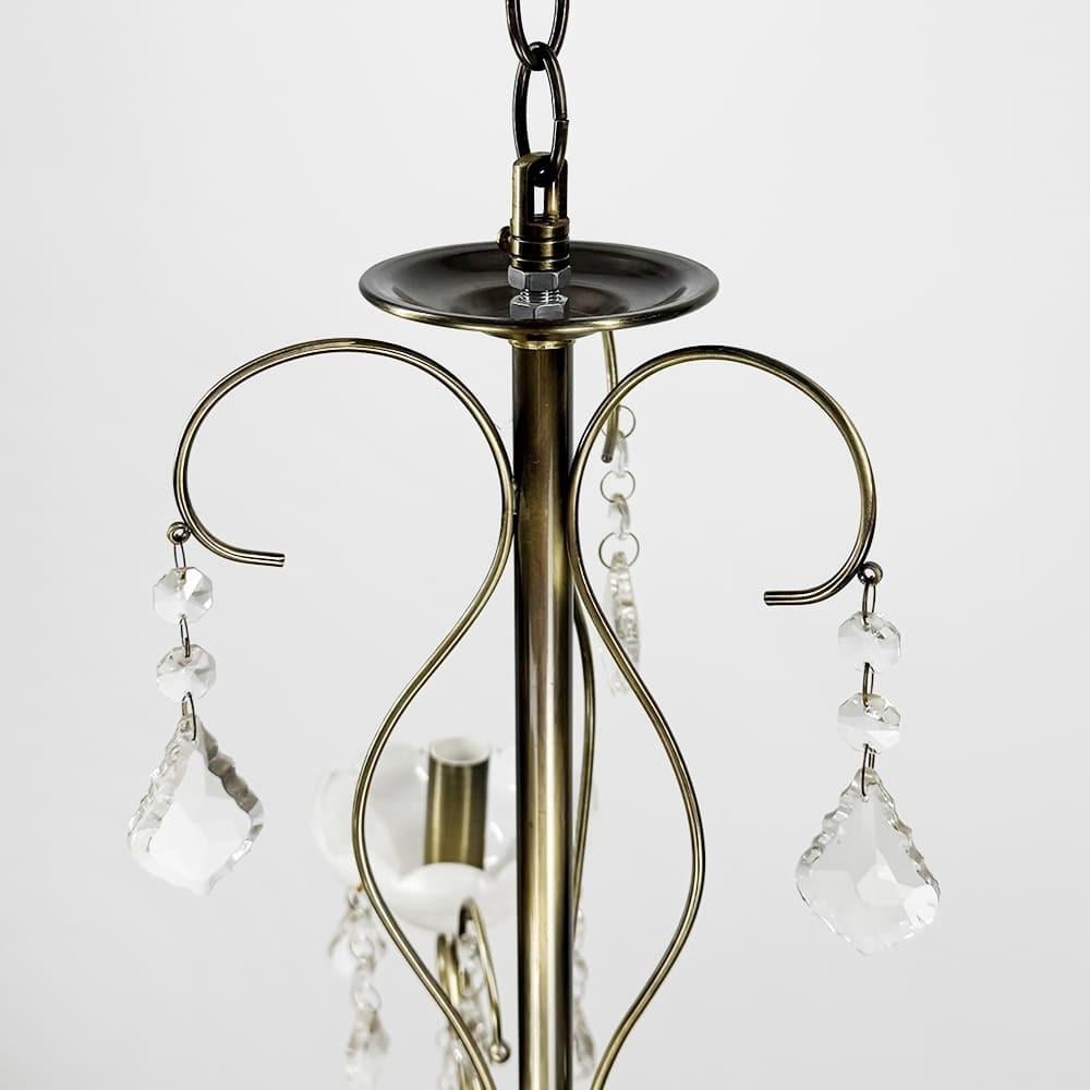 Люстра-підсвічник класична на 3 лампи Ø 40 см Сатин (6028/3) - фото 4 Люстра-підсвічник класична на 3 лампи Ø 40 см Сатин (6028/3) - фото 4