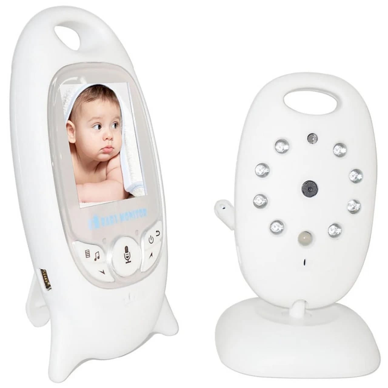Видеоняня Baby Monitor VB601 ночное видение Белый