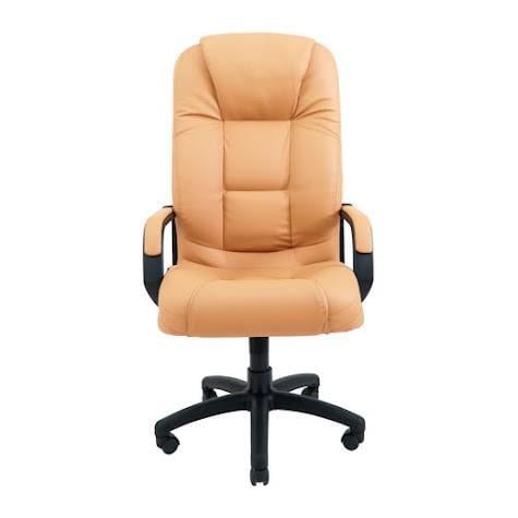 Кресло офисное компьютерное Seville VIP Rich M2 AnyFix натуральная кожа Lux Кремовый