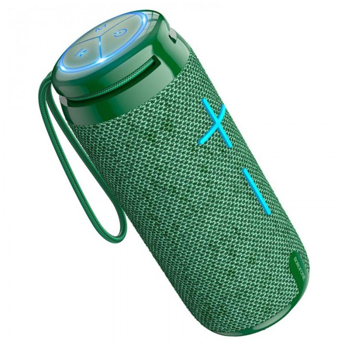 Портативная колонка Borofone BR24 Fashion sports BT speaker 1200 mAh Dark Green (19100339)