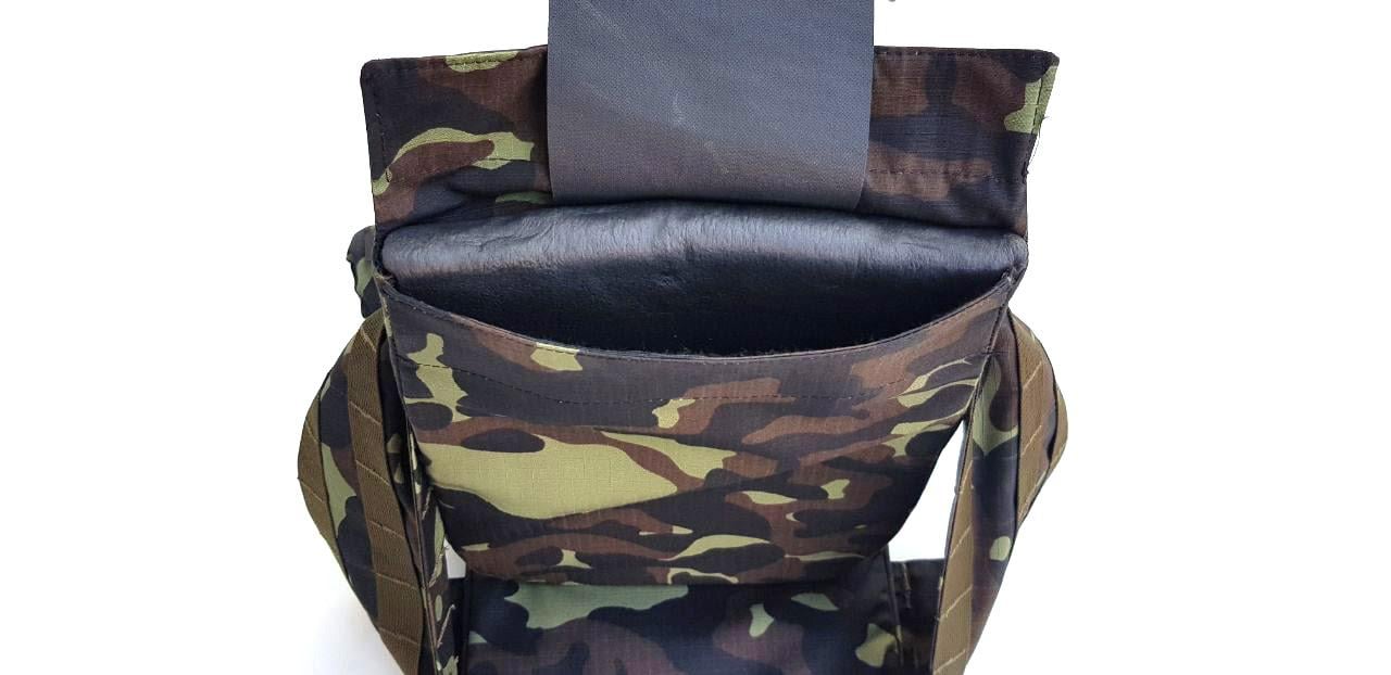 Бронежилет-плитоноска з плитами 4 клас 8х250х300 мм (7087289) - фото 14